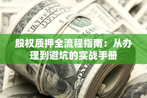 武汉股权质押全流程指南：从办理到避坑的实战手册
