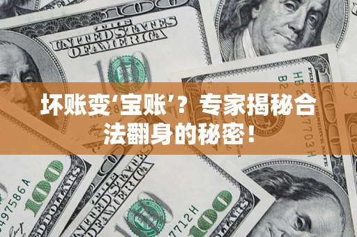武汉坏账变‘宝账’？专家揭秘合法翻身的秘密！