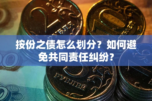 武汉按份之债怎么划分？如何避免共同责任纠纷？
