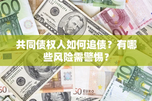 武汉共同债权人如何追债？有哪些风险需警惕？