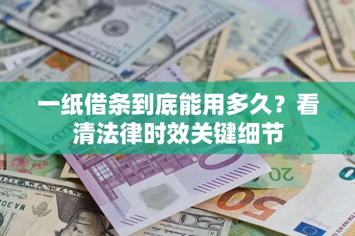 武汉一纸借条到底能用多久？看清法律时效关键细节