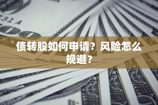 武汉债转股如何申请？风险怎么规避？