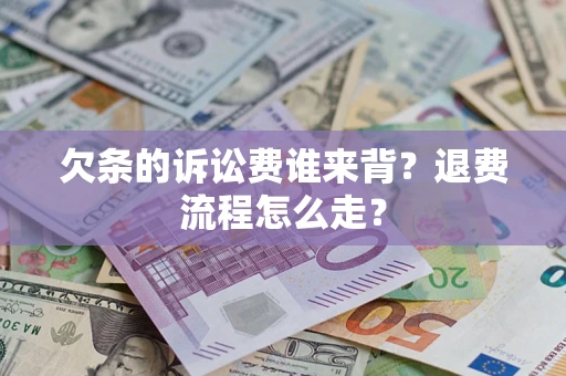 武汉欠条的诉讼费谁来背？退费流程怎么走？